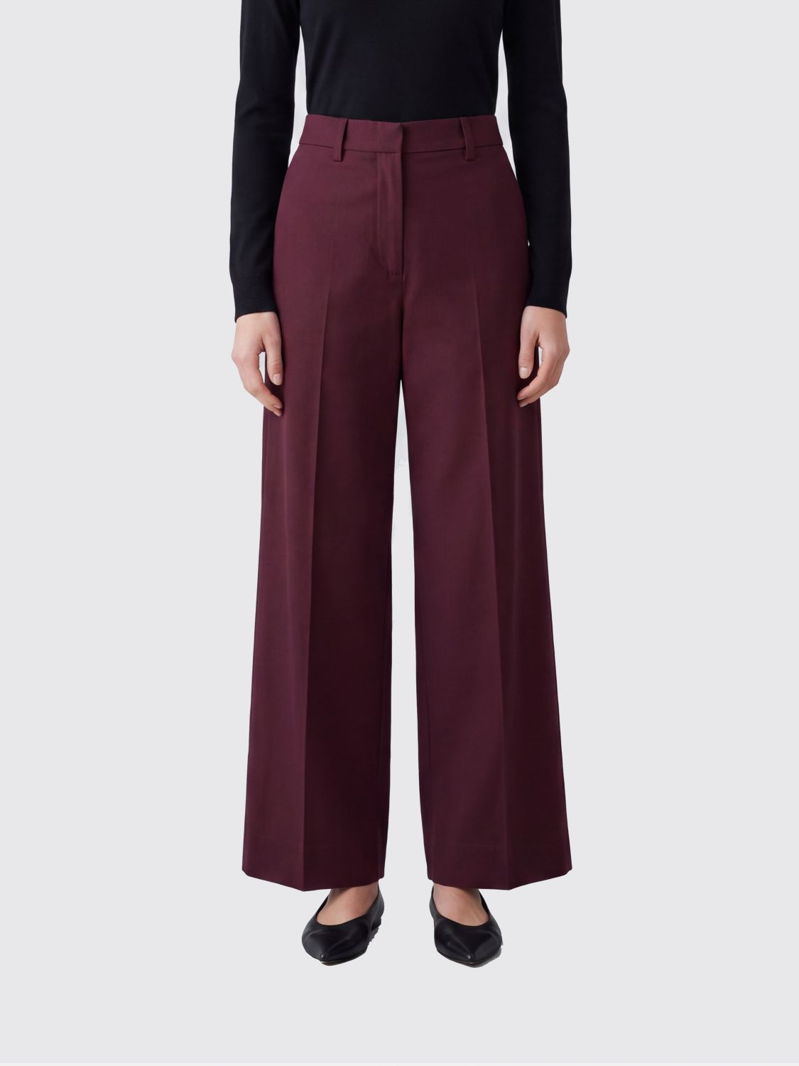 'S MAX MARA Pants Woman color Ruby