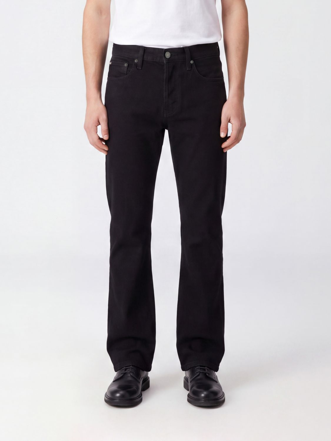 LEVI'S 527 Slim Fit Bootcut Jeans in Stretch Cotton Denim