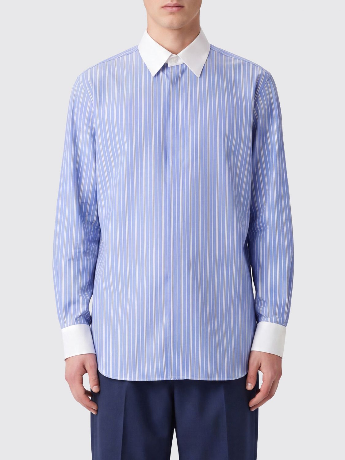 TOM FORD Shirt Men color Blue
