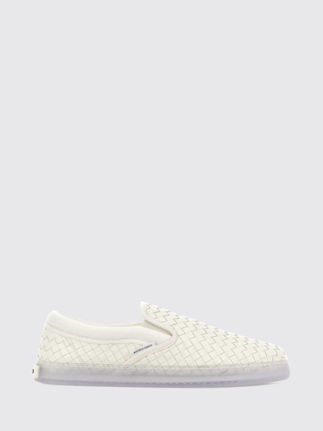 BOTTEGA VENETA Intrecciato Leather Slip-On Sneakers