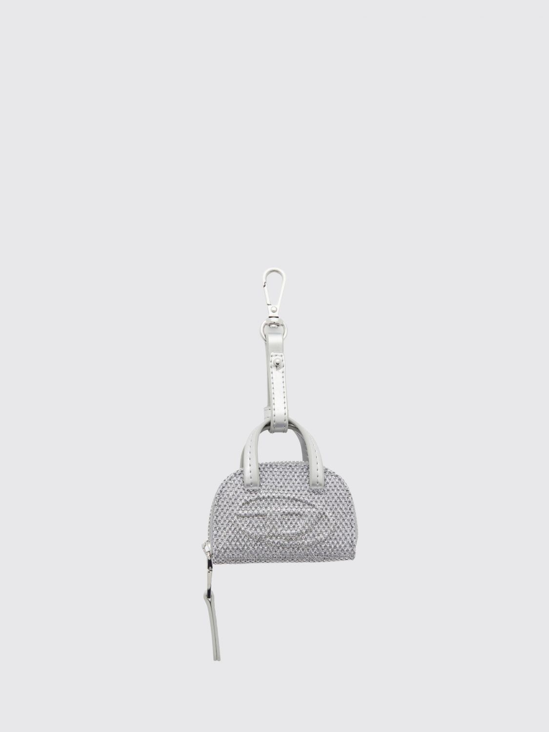 Diesel Key Chain Woman color Silver · OS