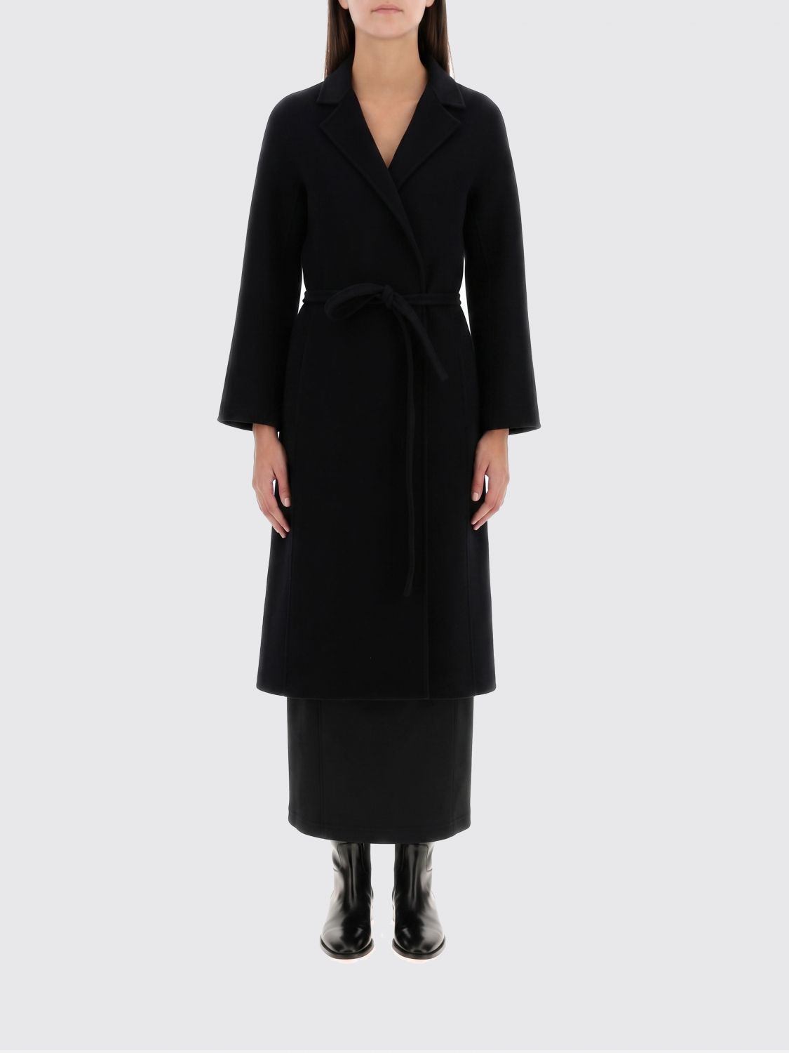 JIL SANDER Coat Woman color Black