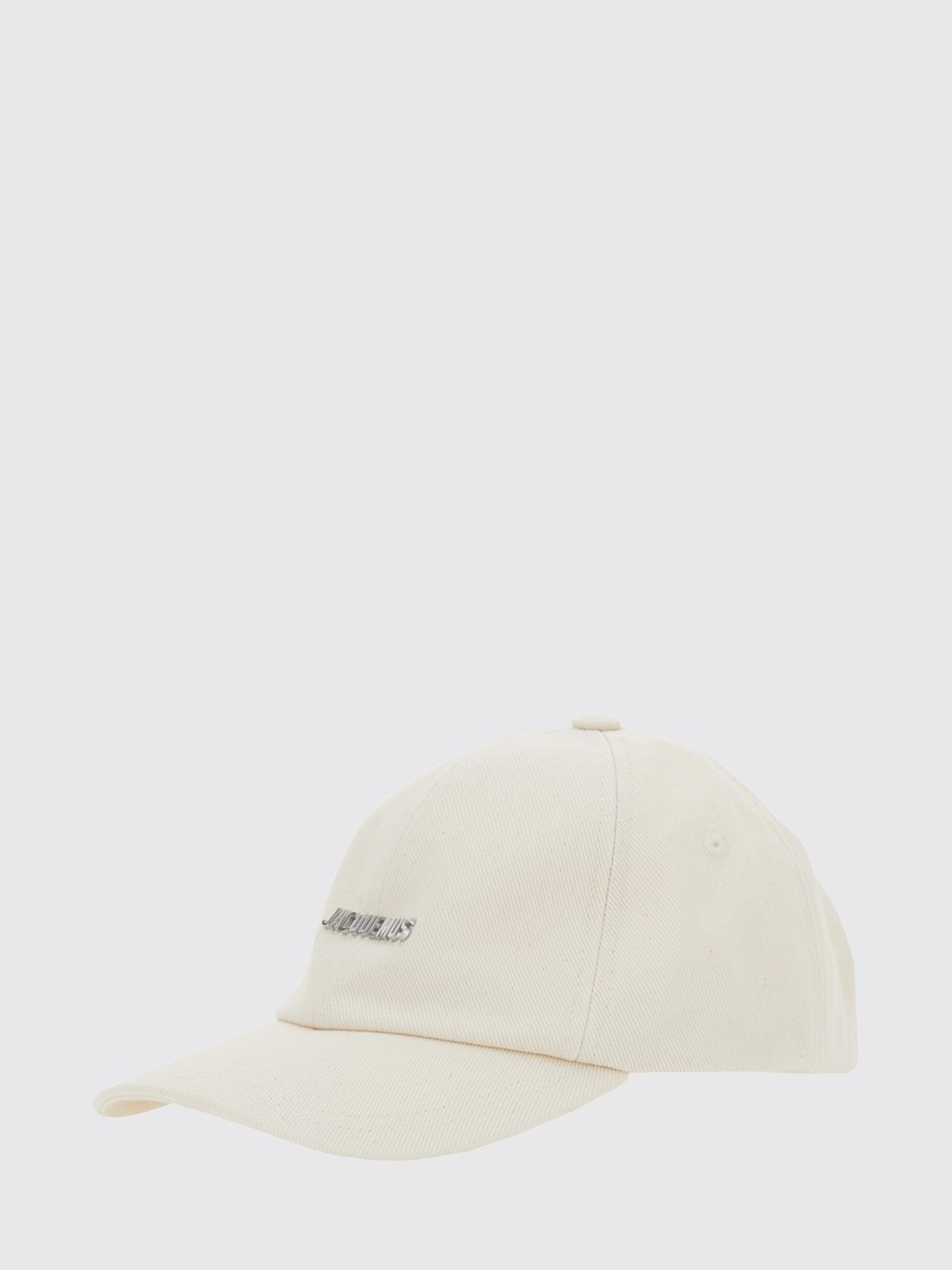 JACQUEMUS Gadjo Cotton Twill Baseball Cap with Metal Logo　JACQUEMUS Gadjo メタルロゴ付きコットンツイルベースボールキャップ JACQUEMUS