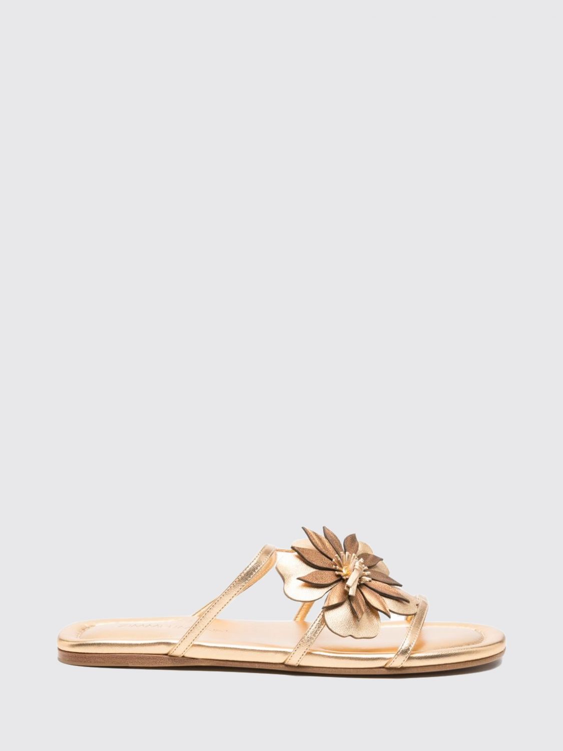 ZIMMERMANN Sandali Con Tacco Donna colore Oro