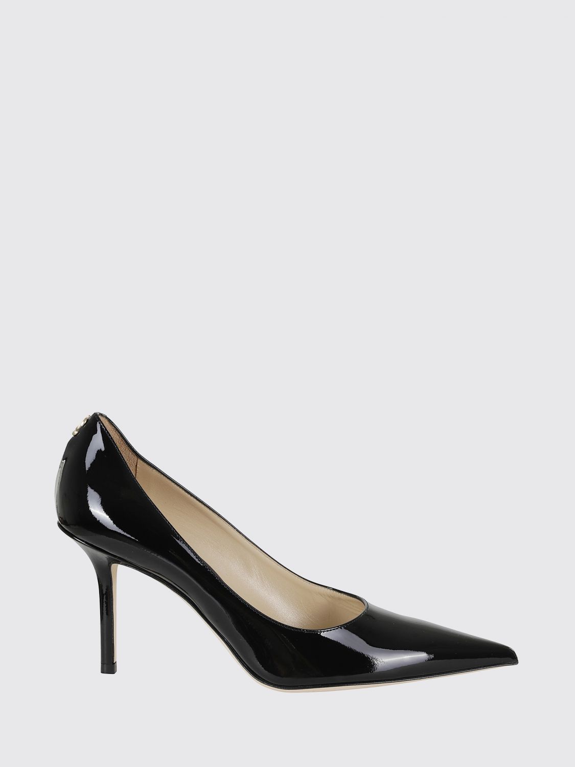 JIMMY CHOO Love Patent Leather Pumps with High Stiletto Heel