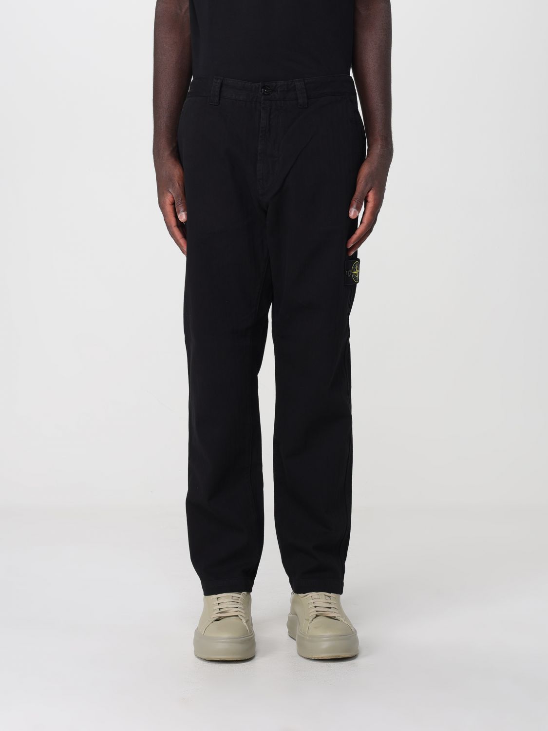 STONE ISLAND Pantaloni Uomo colore Nero
