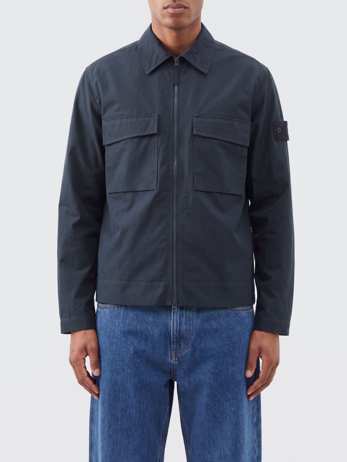 STONE ISLAND Camicia Uomo colore Blue Navy