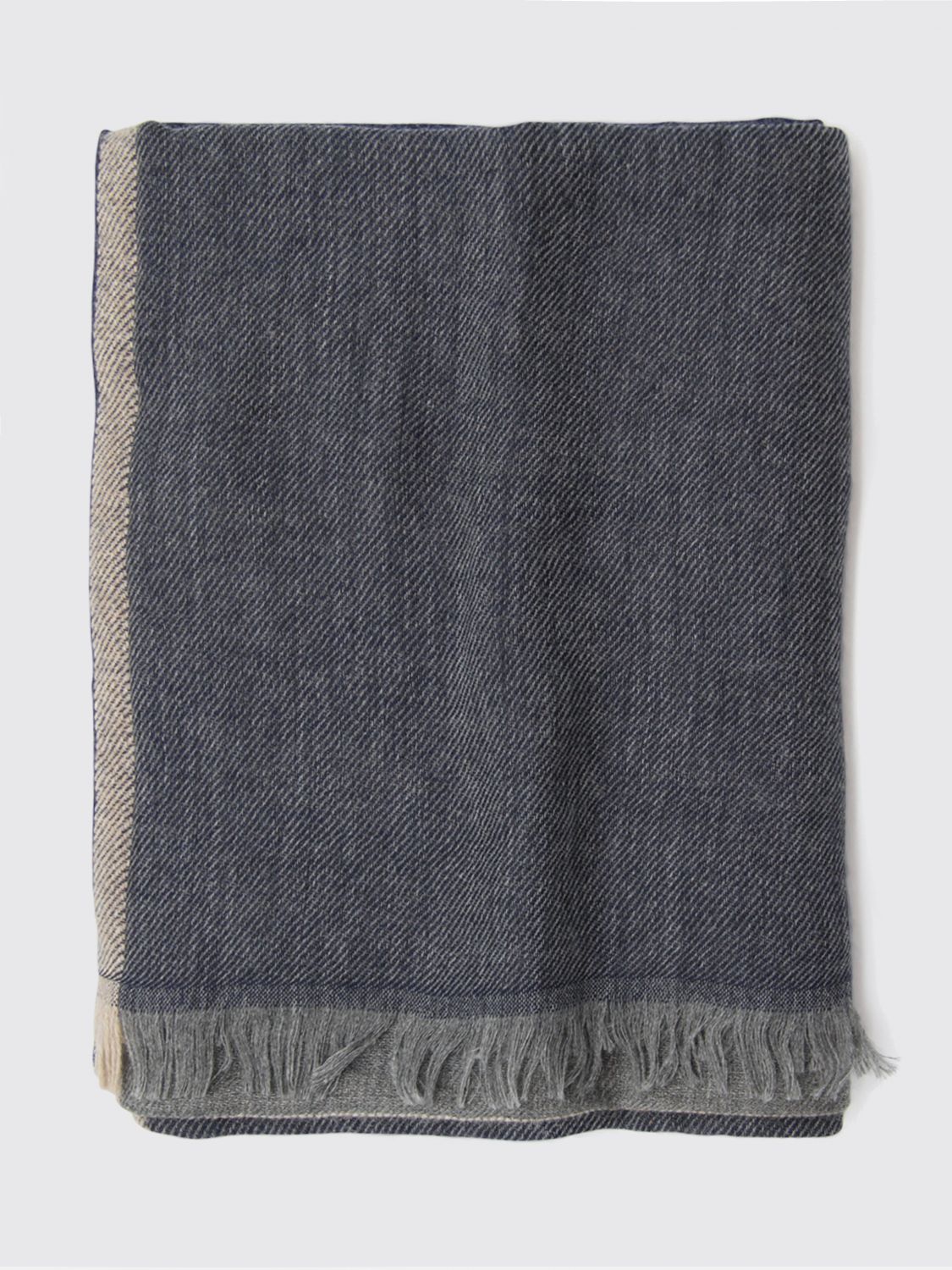 BRUNELLO CUCINELLI Cashmere and Silk Blend Scarf