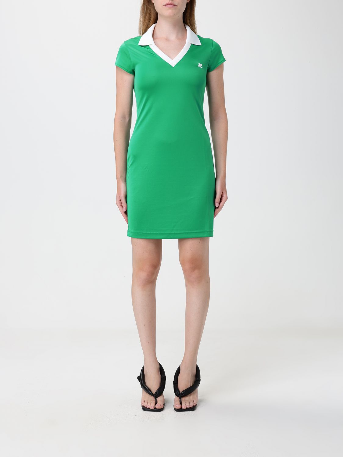 COURRÈGES Dress Woman color Green