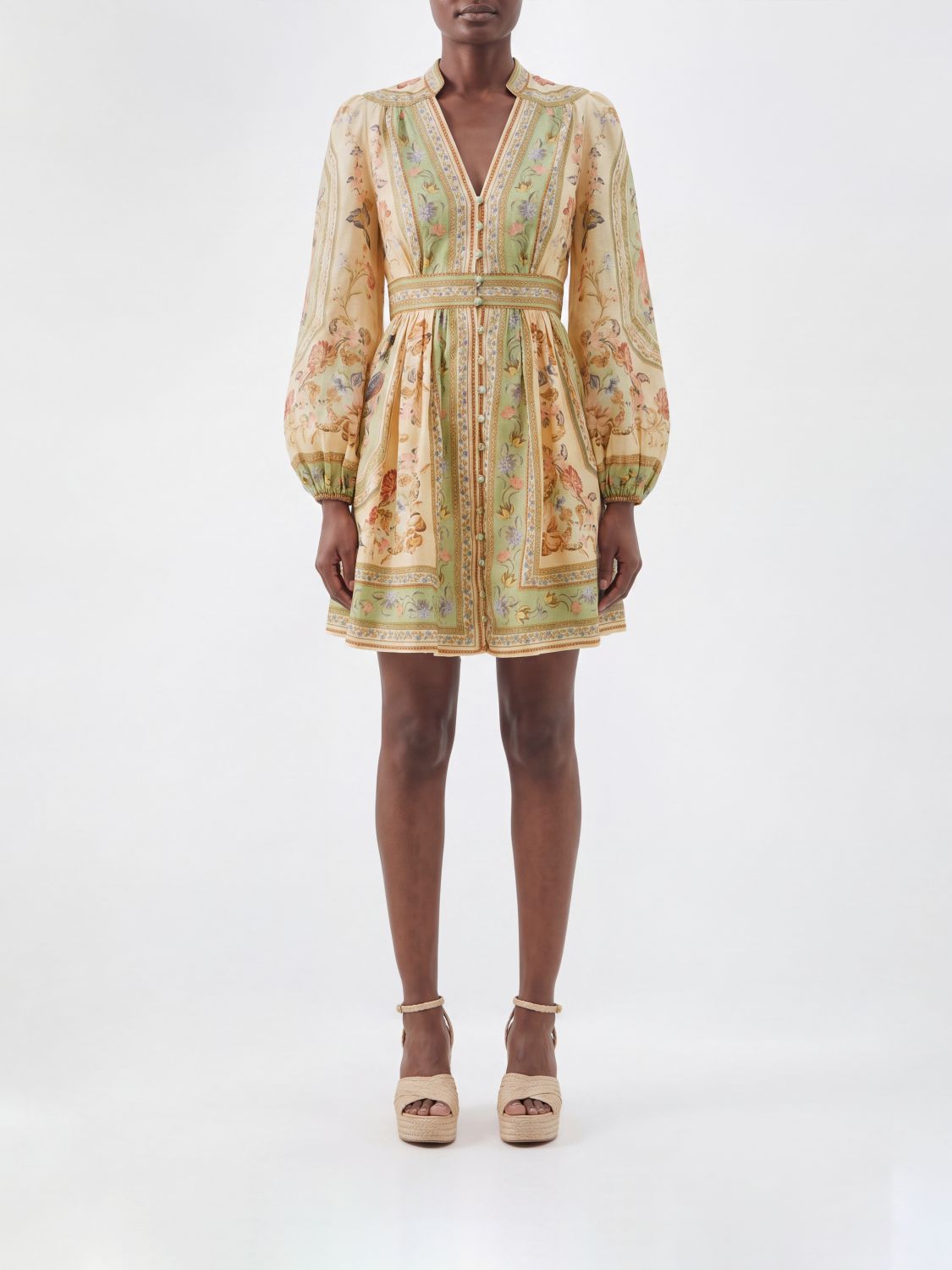 ZIMMERMANN Dress Woman color Green