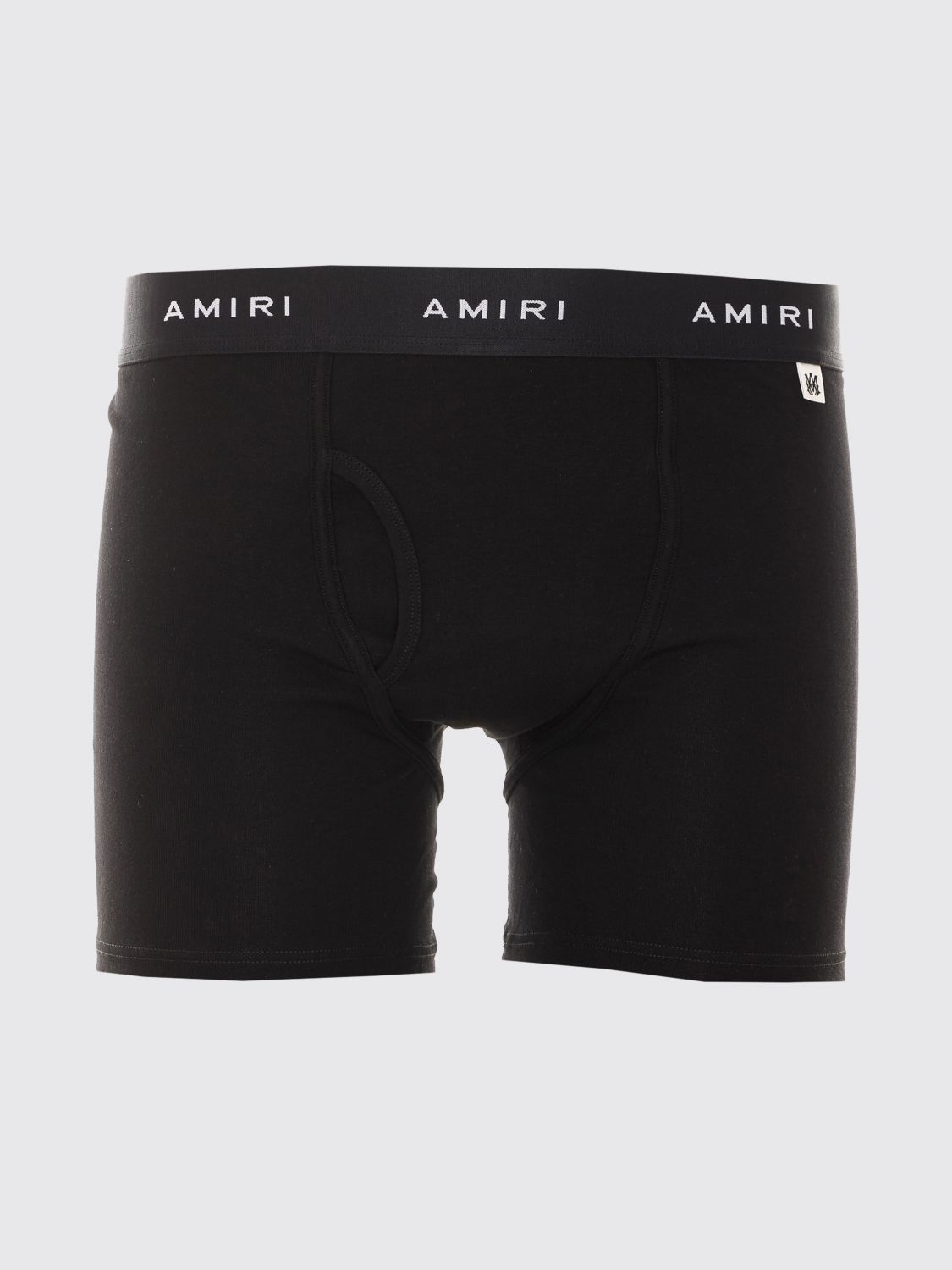 AMIRI Stretch Cotton Boxer Trunks with Elasticated Logo Waistband AMIRI Stretch Cotton Boxer Trunks with Elasticated Logo Waistband