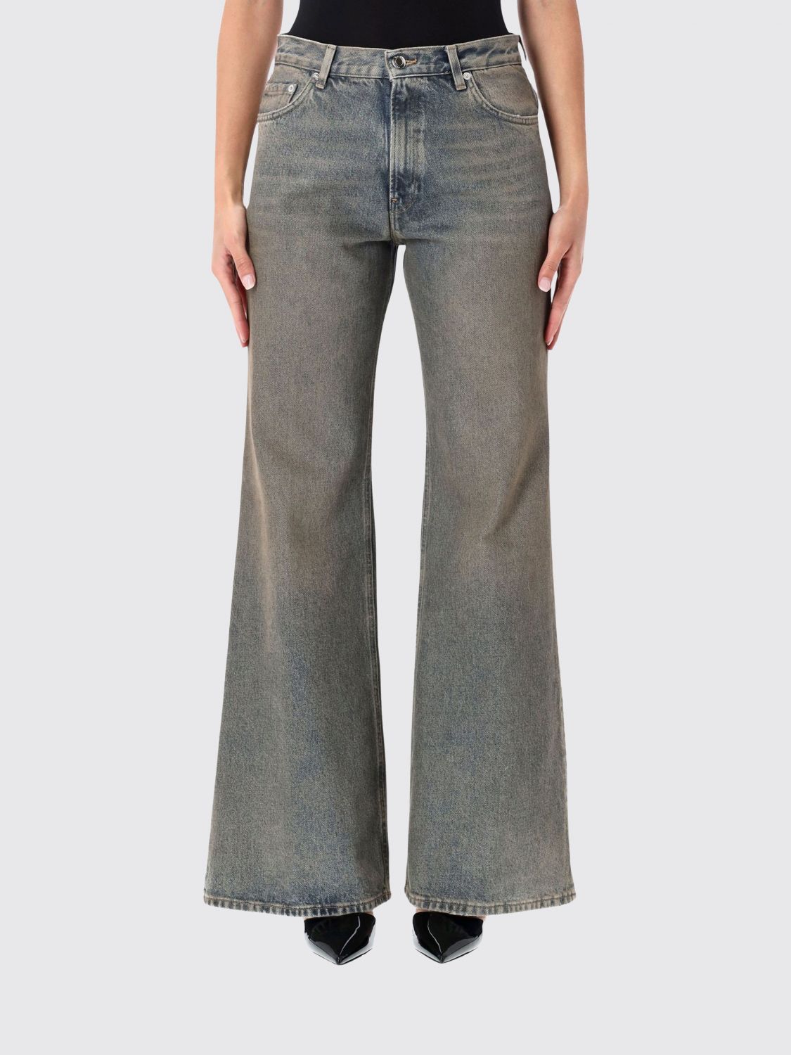 HAIKURE Jeans Woman color Blue