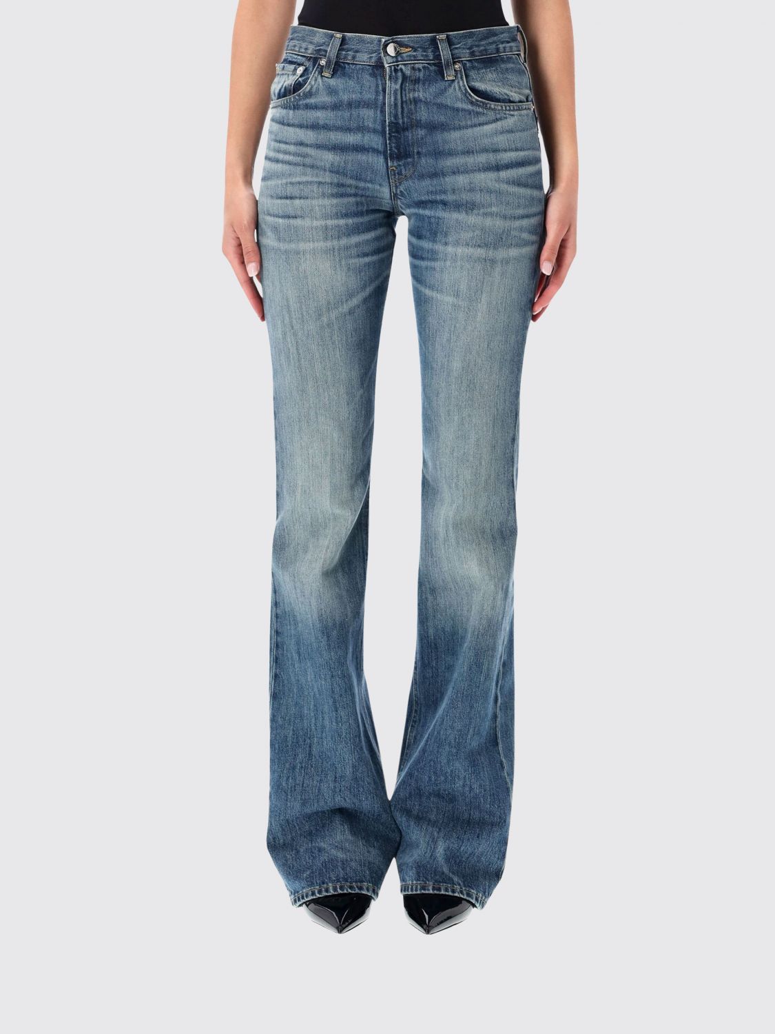HAIKURE Jeans Donna colore Denim