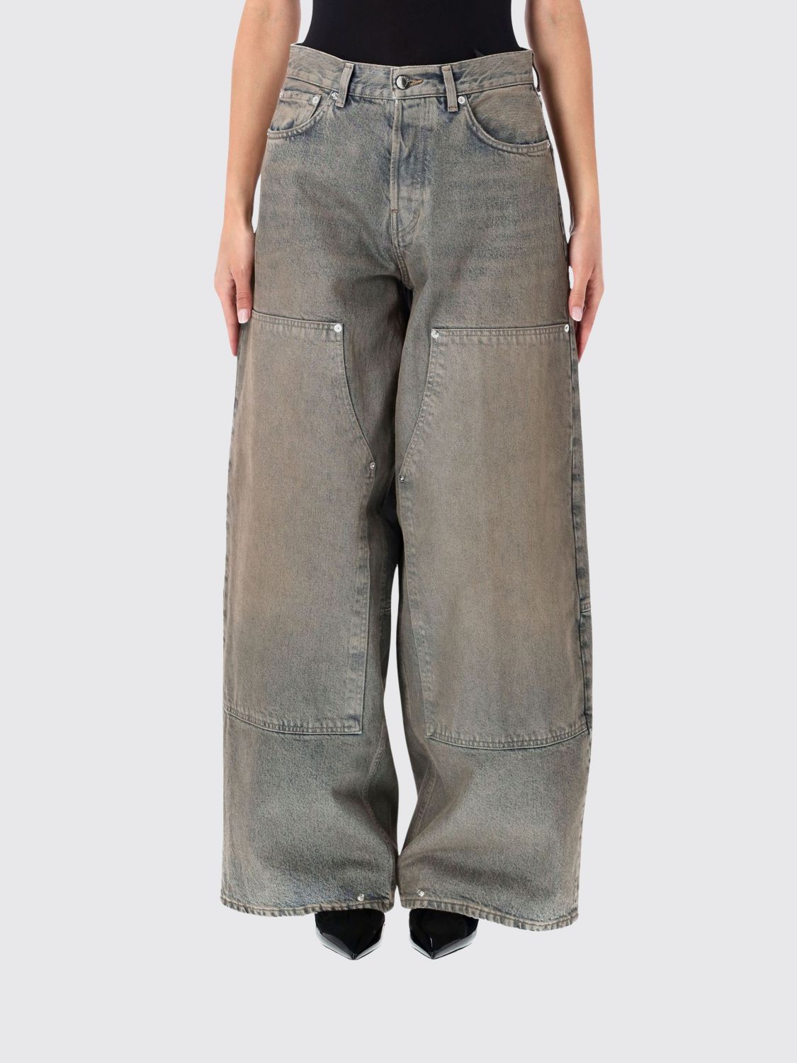HAIKURE Jeans Woman color Blue