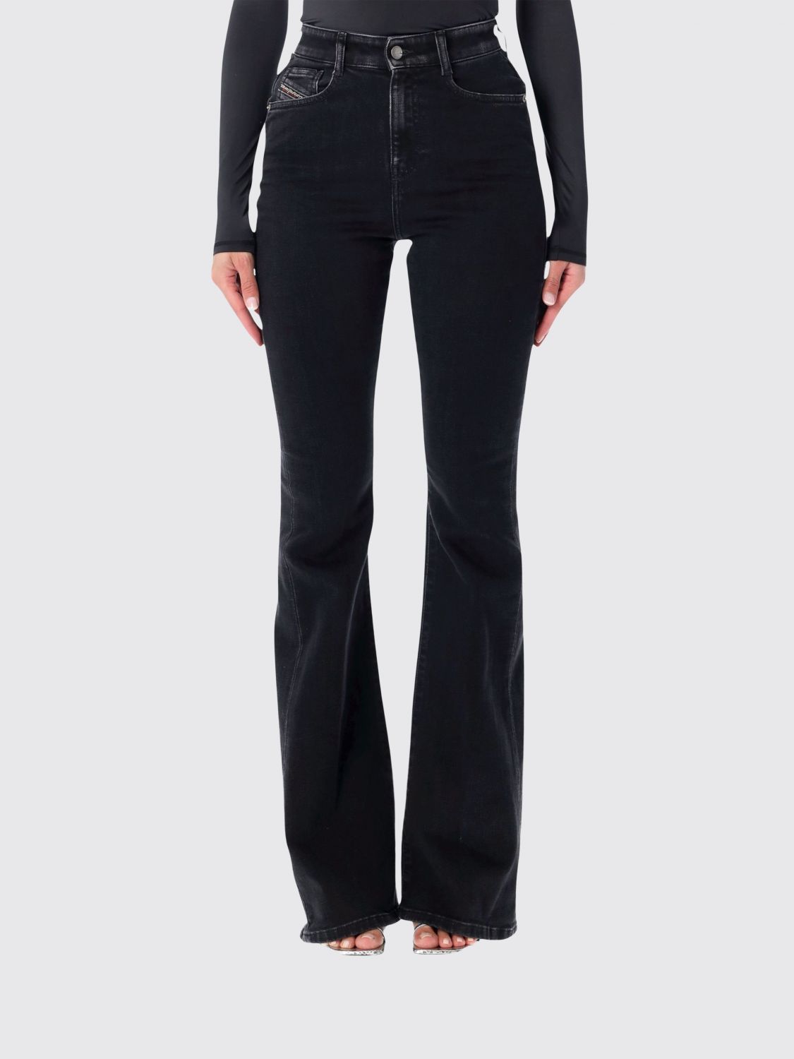 DIESEL Jeans Woman color Black