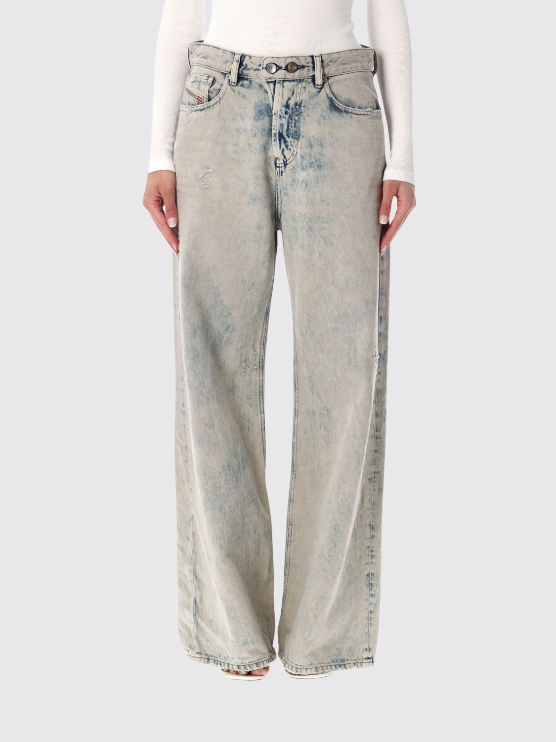 DIESEL Jeans Woman color Blue