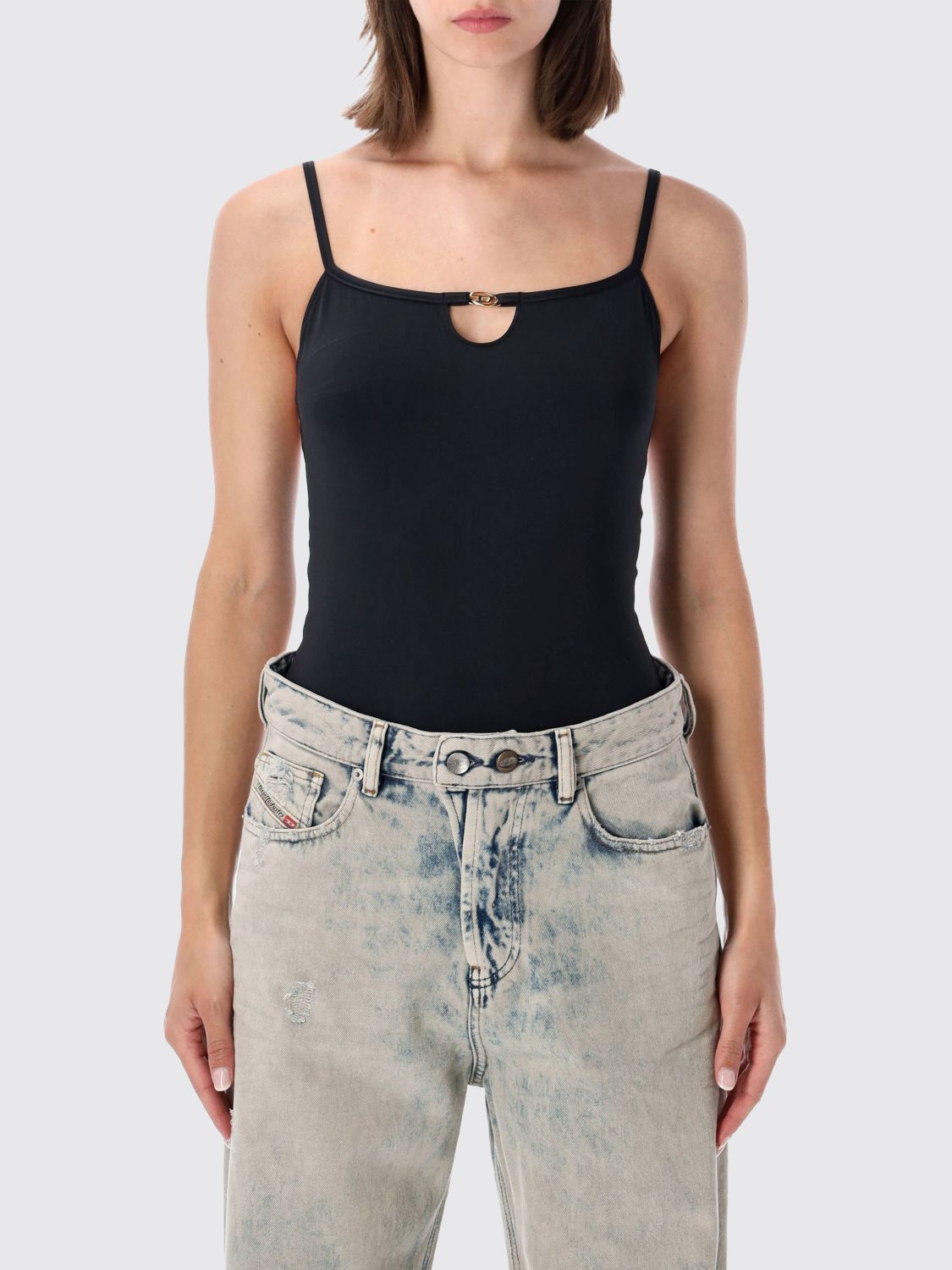 DIESEL Top Woman color Black