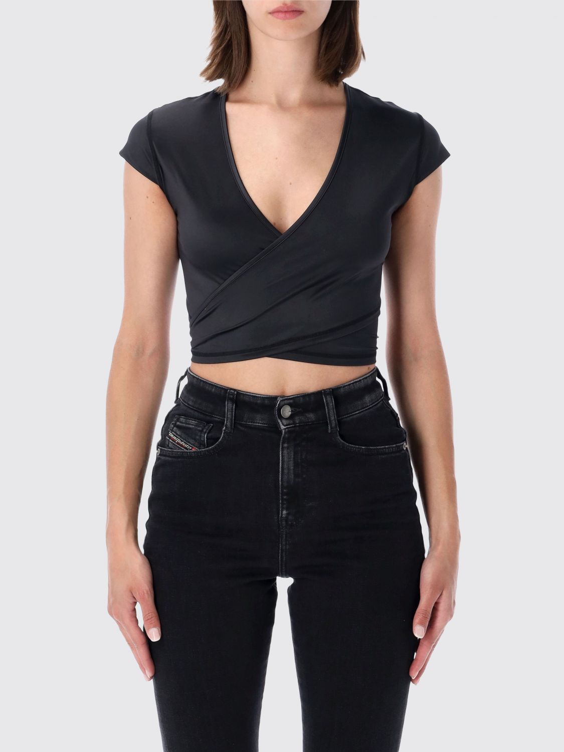 DIESEL Top Donna colore Nero