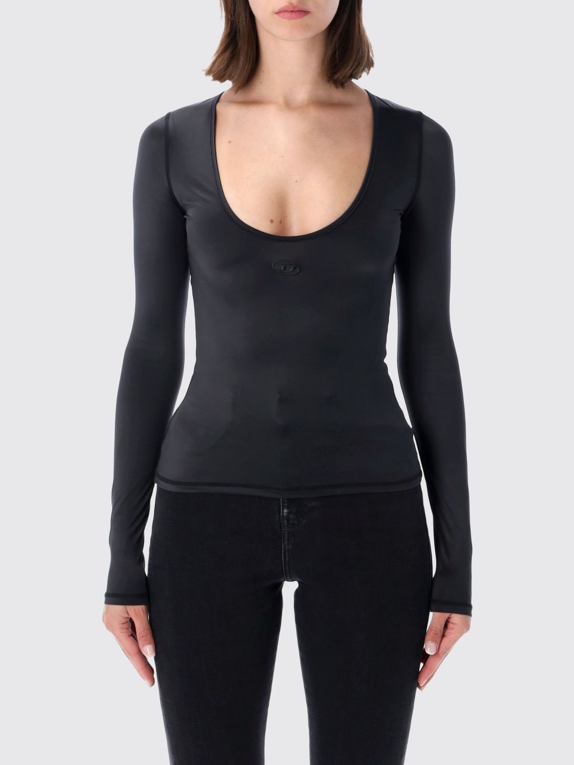 DIESEL Top Woman color Black
