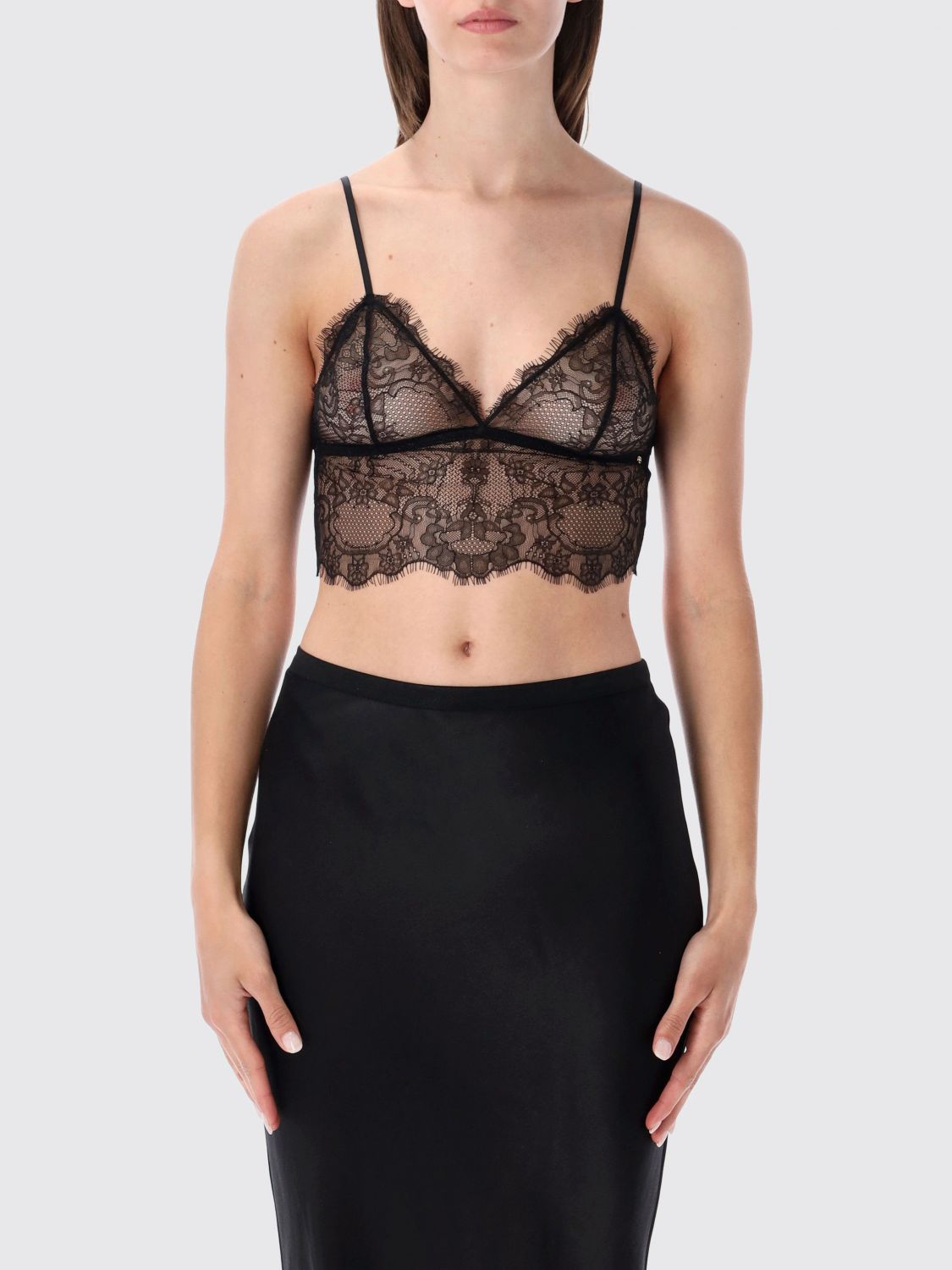 ANINE BING Top Donna colore Nero