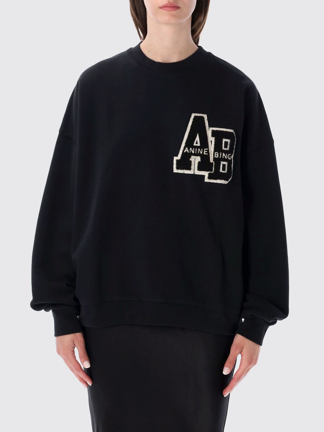 ANINE BING Felpa Donna colore Nero