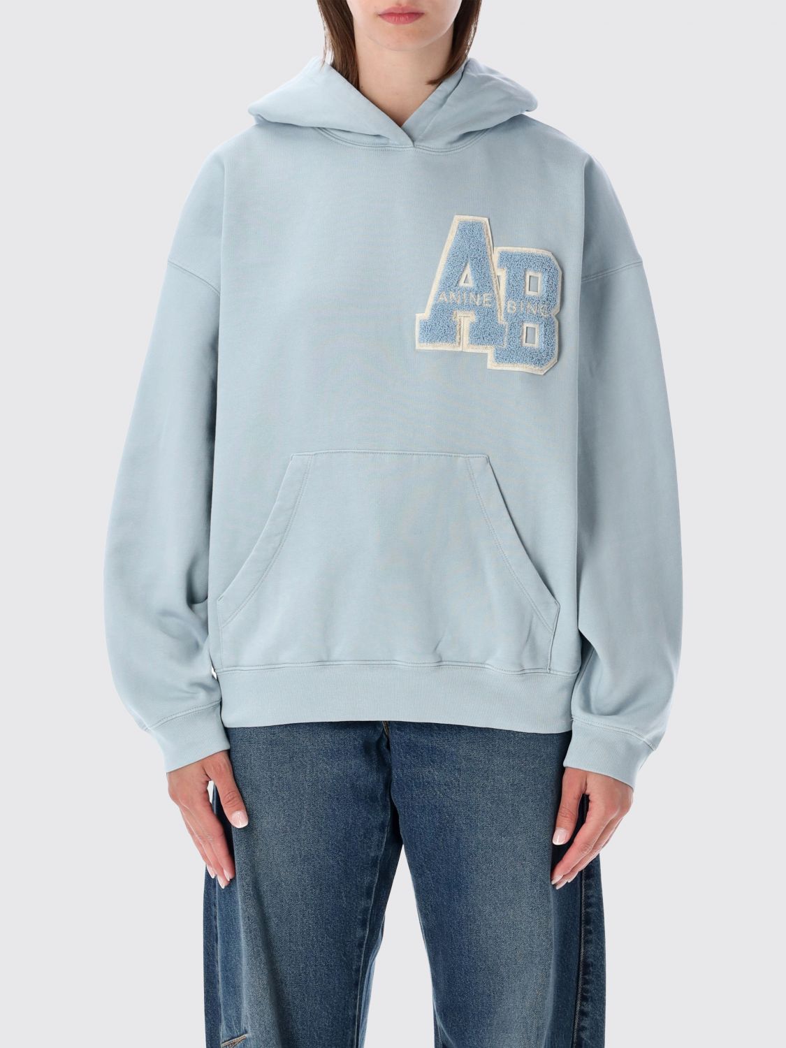 ANINE BING Felpa Donna colore Cielo