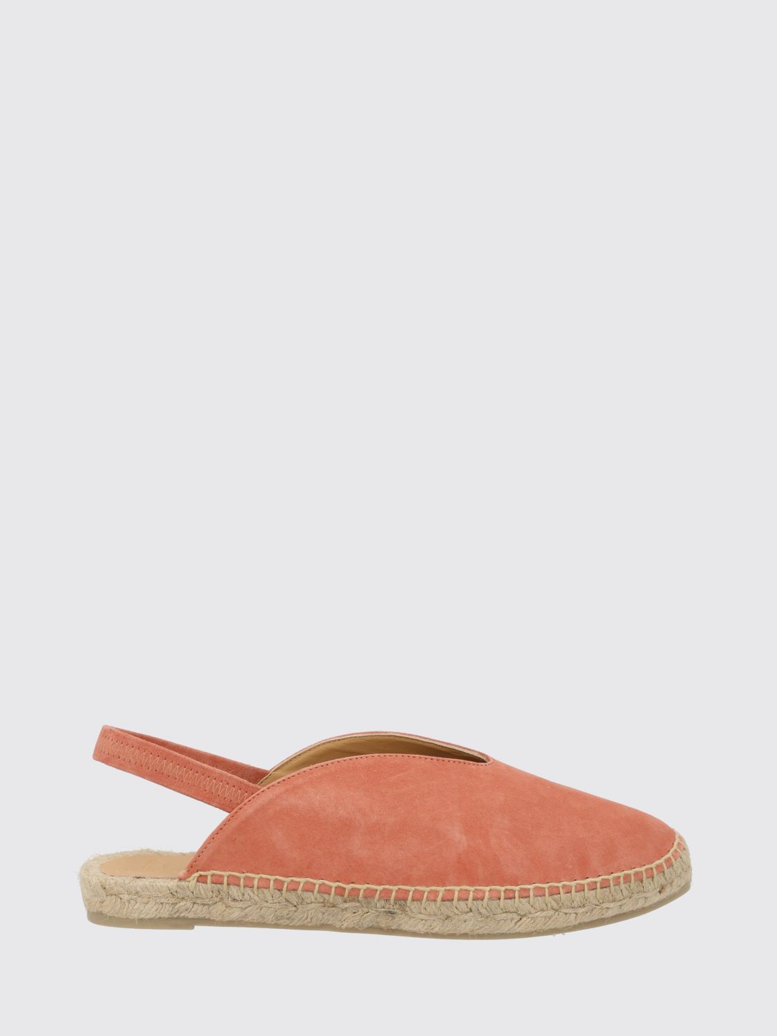 CASTAÑER Rania Suede Slingback Espadrilles with Low Heel