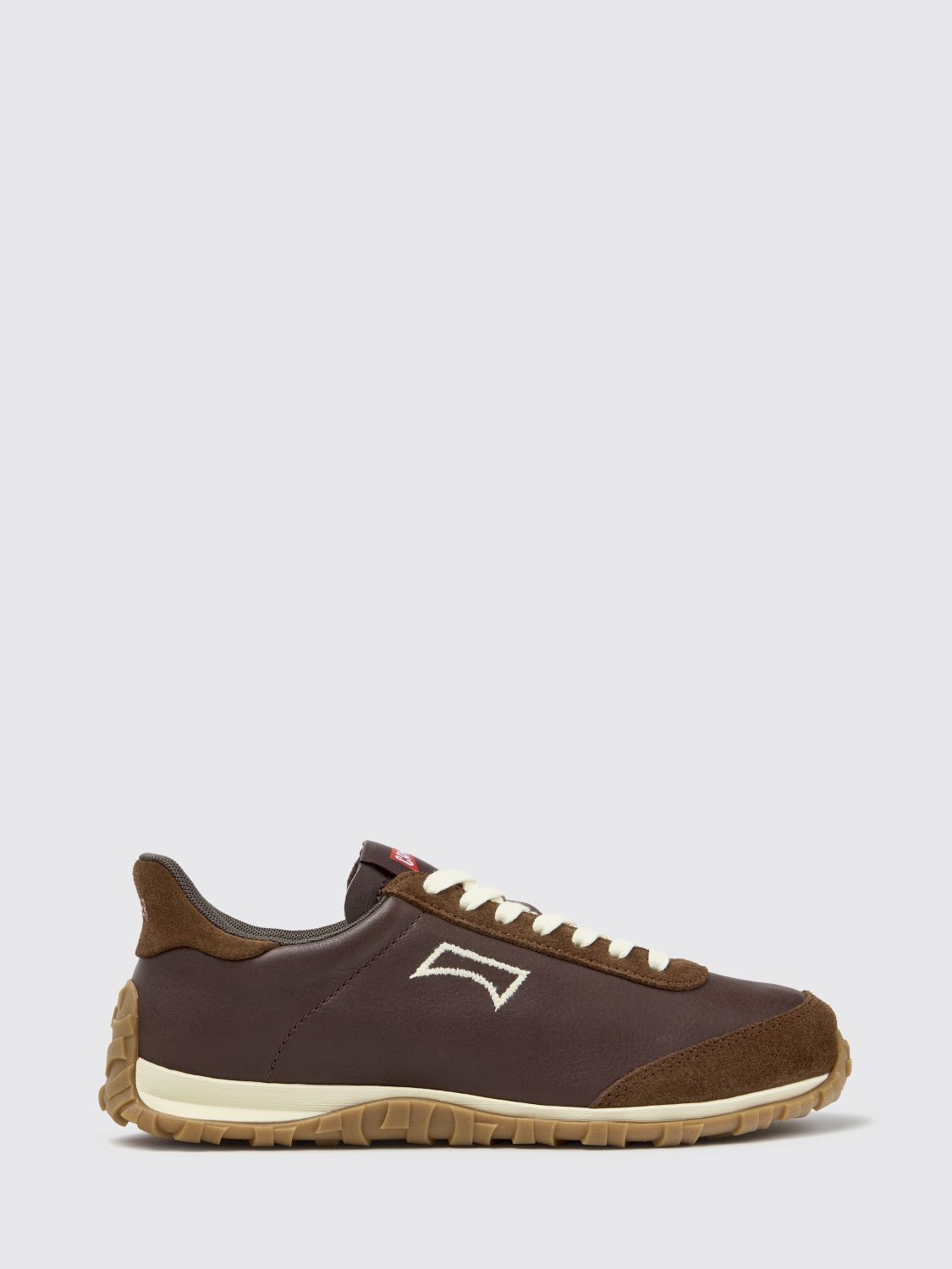CAMPER Sneakers Drift Walk in pelle e camoscio con logo ricamato