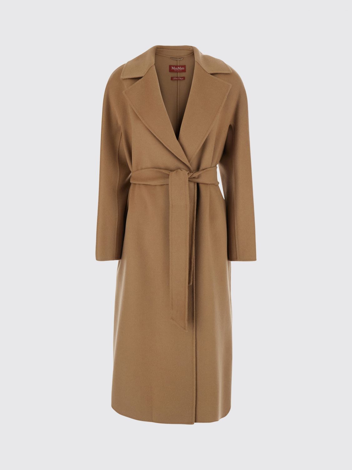 MAX MARA Coat Woman color Camel