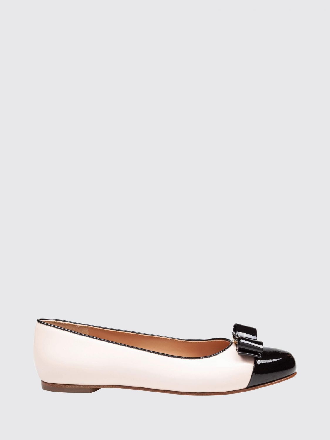 FERRAGAMO Ballet Flat Woman color Black