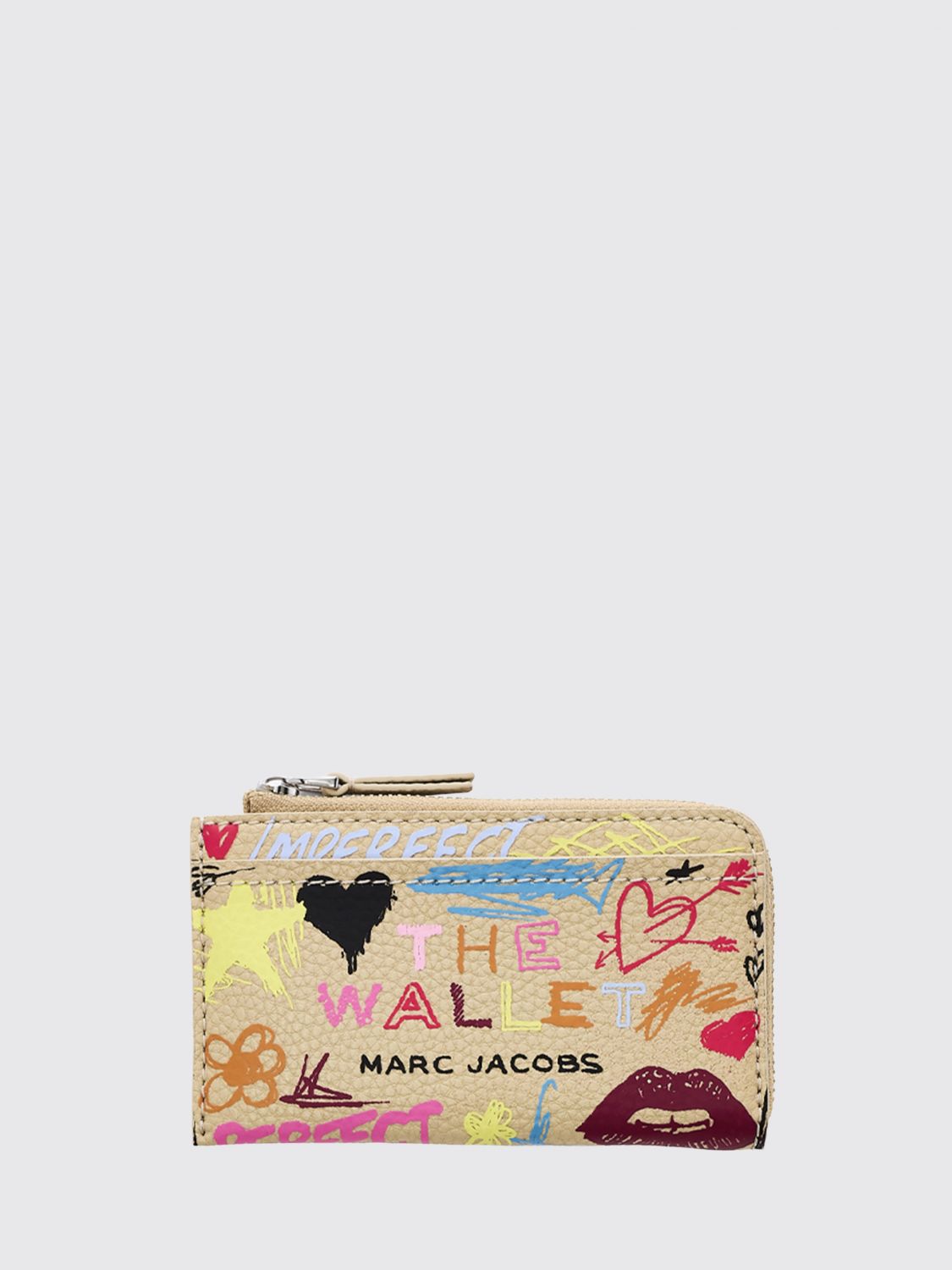 MARC JACOBS Wallet Woman color Beige
