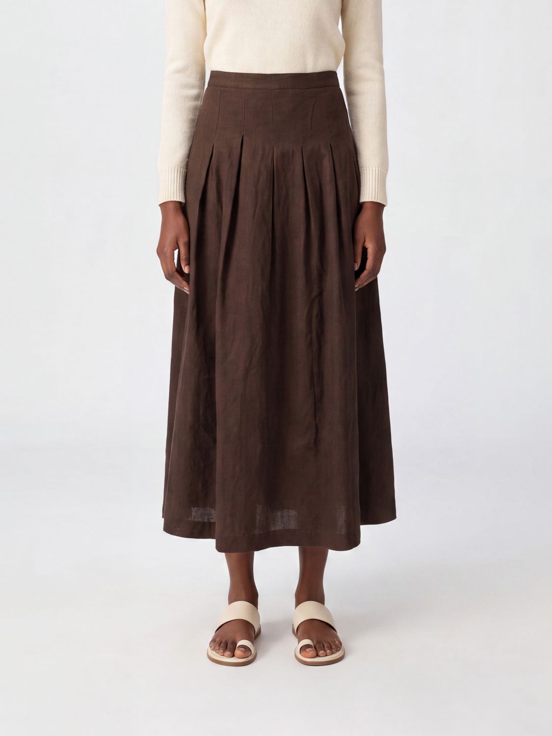 PT TORINO Skirt Woman color Brown