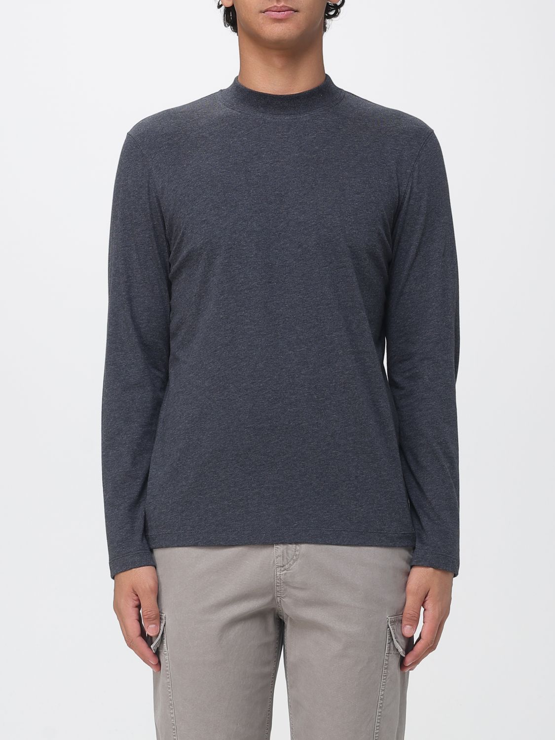 BRUNELLO CUCINELLI T-Shirt Men color Grey