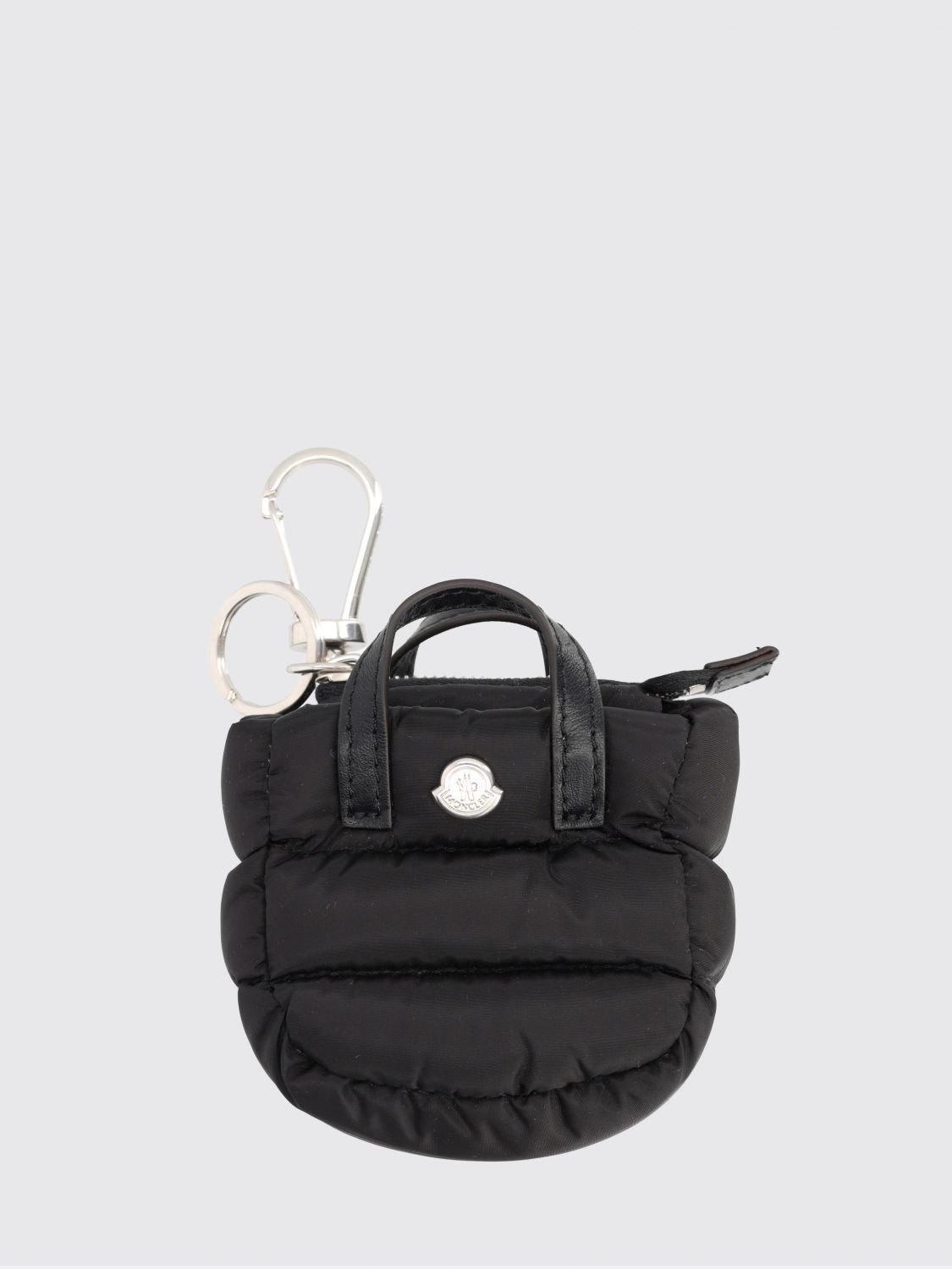 Moncler Key Chain Woman In Black