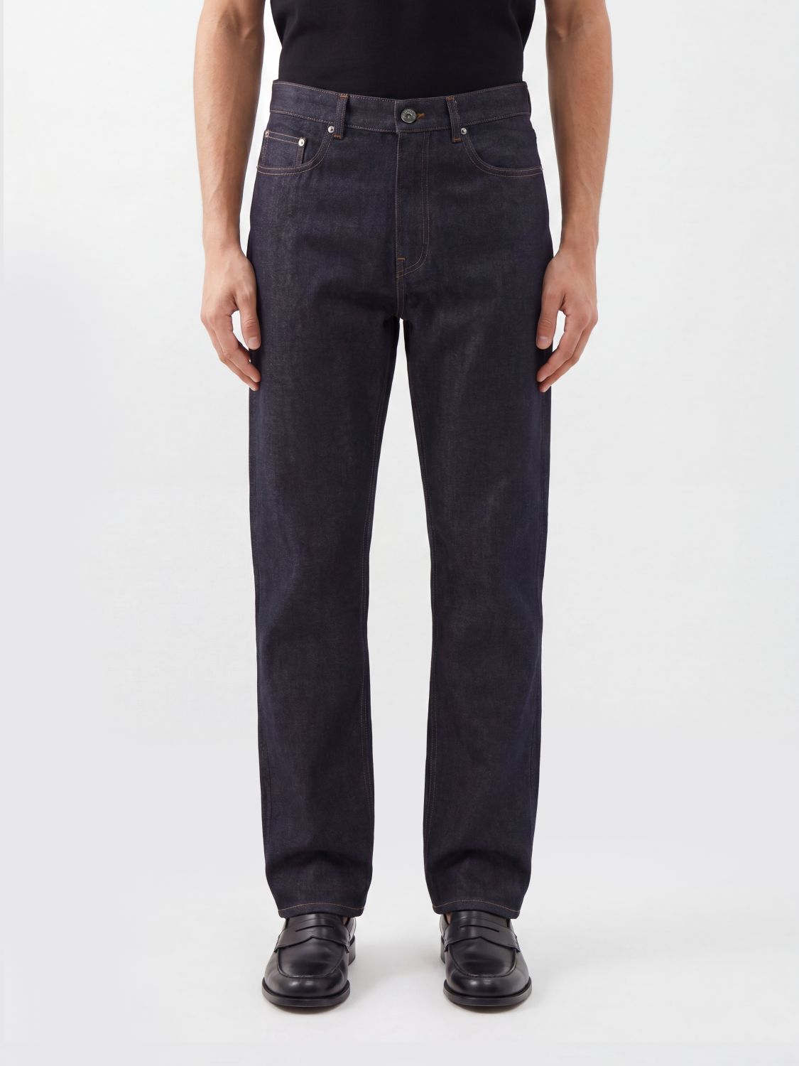 JW ANDERSON Jeans Men color Blue
