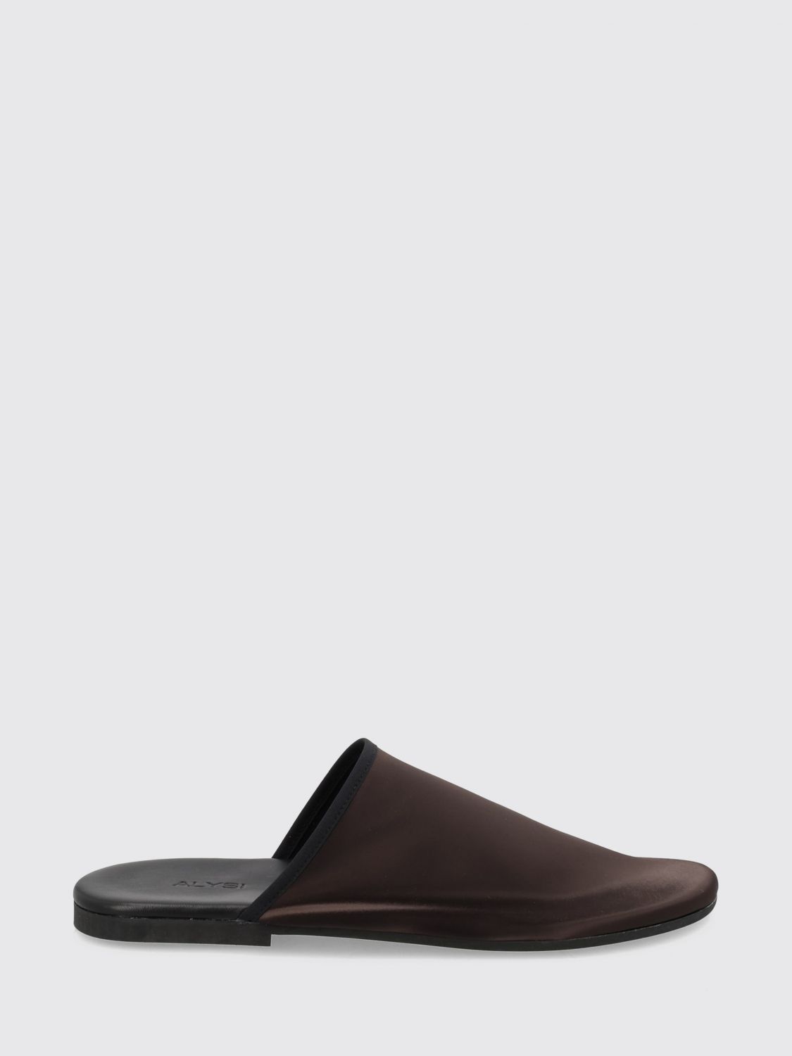 ALYSI Mules in poliammide con tacco basso e punta tonda