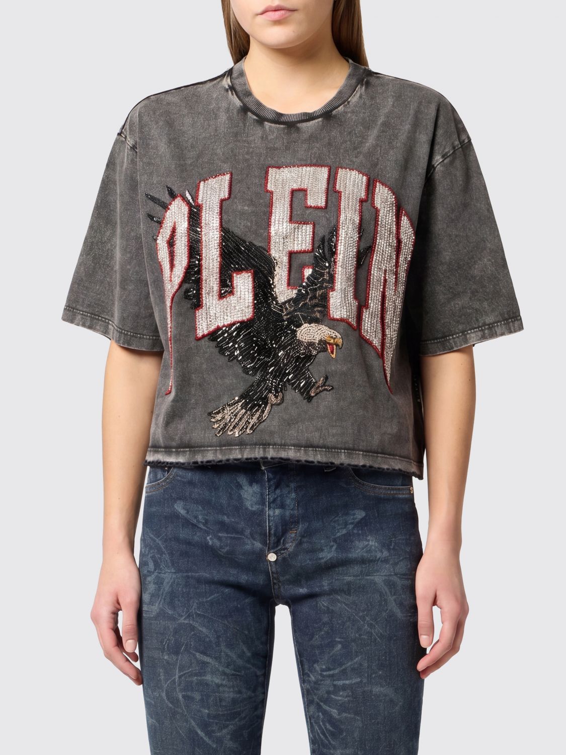 PHILIPP PLEIN T-Shirts Donna colore Nero