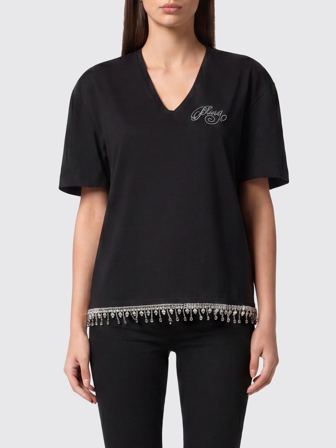 PHILIPP PLEIN T-Shirts Donna colore Nero