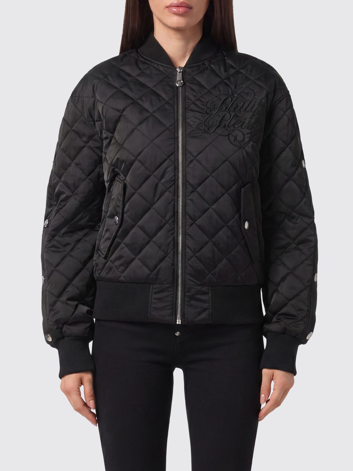 PHILIPP PLEIN Jacket Woman color Black