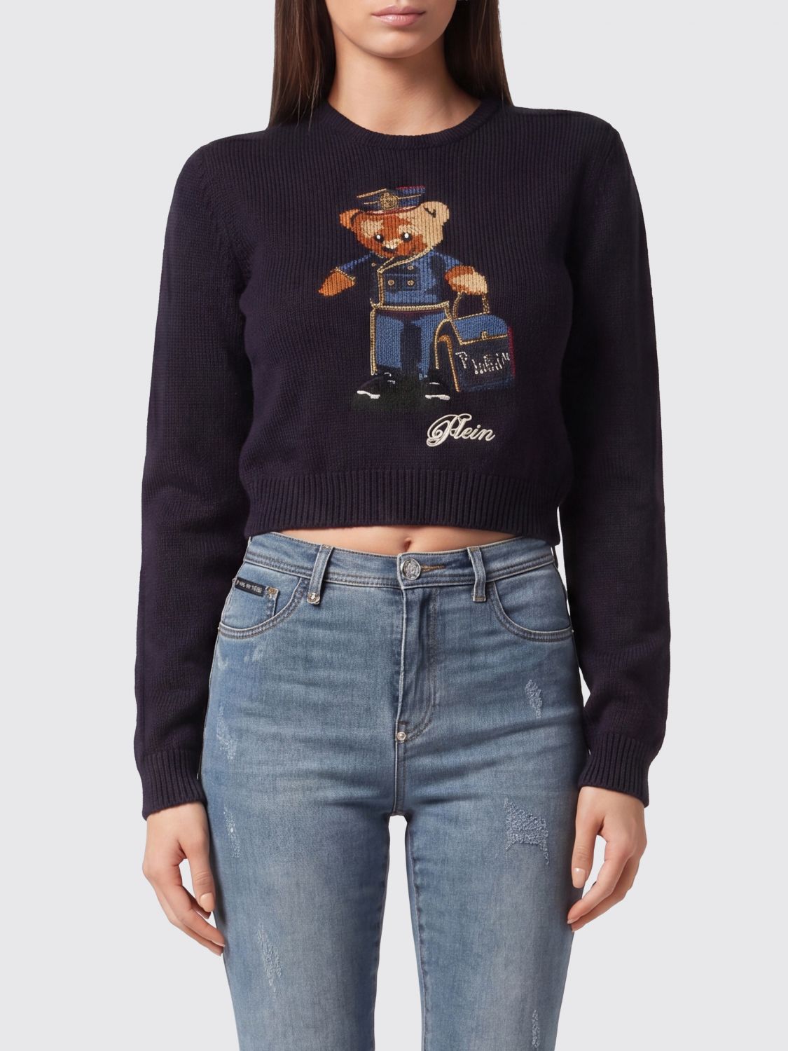 PHILIPP PLEIN Sweater Woman color Blue