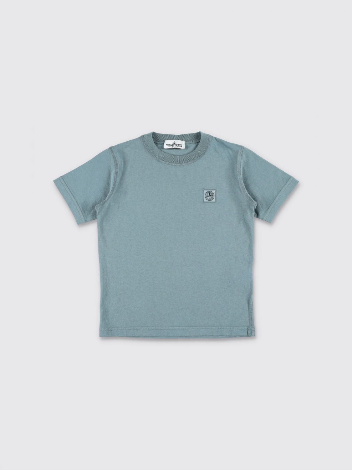 STONE ISLAND JUNIOR T-Shirt Bambino colore Polvere