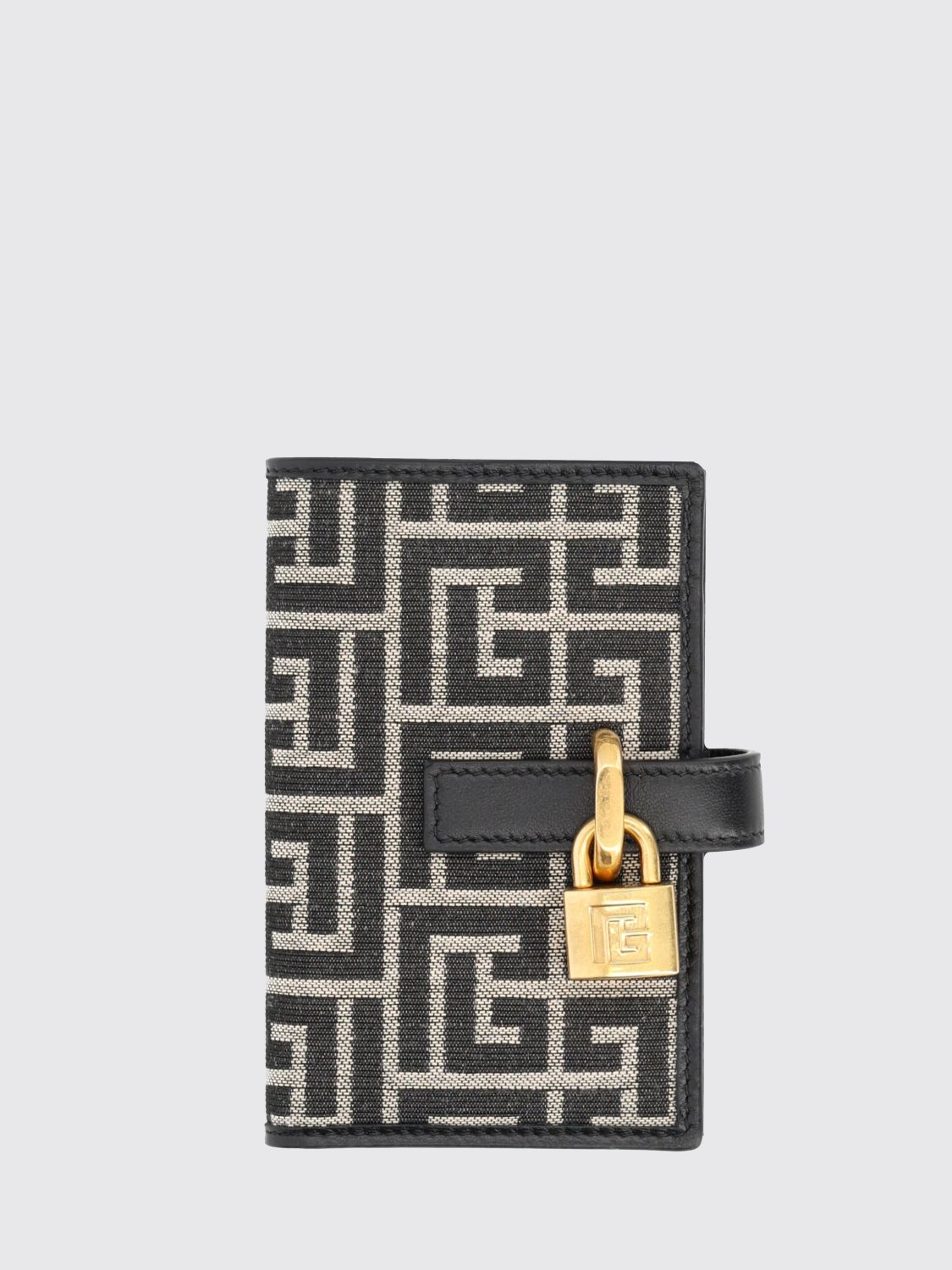BALMAIN Wallet Men color Black