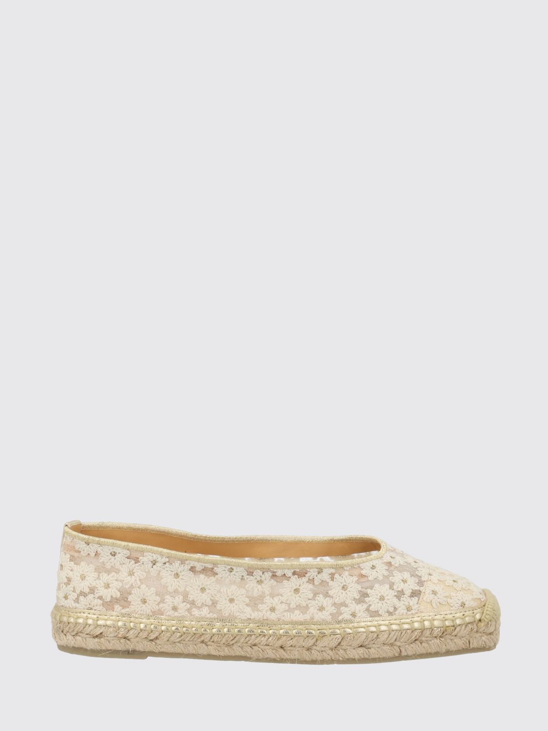 CASTAÑER Flat Shoes Woman color Beige