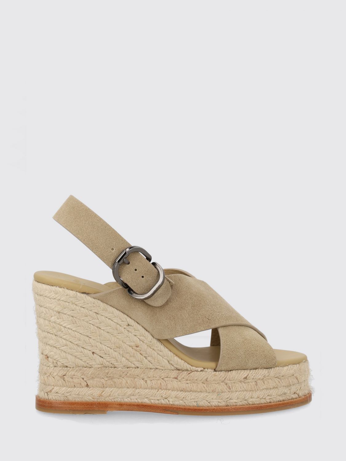 CASTAÑER Wedge Shoes Woman color Beige
