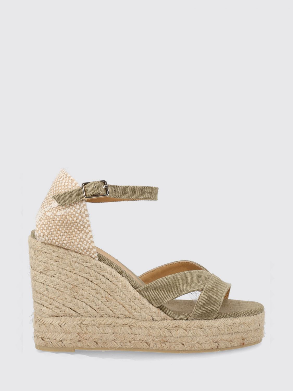 CASTAÑER Wedge Shoes Woman color Green