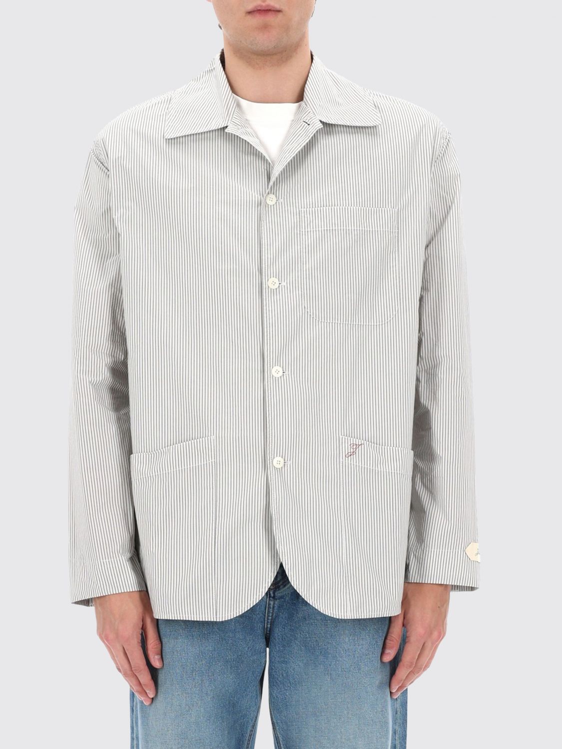 JACQUEMUS Jacket Men color White