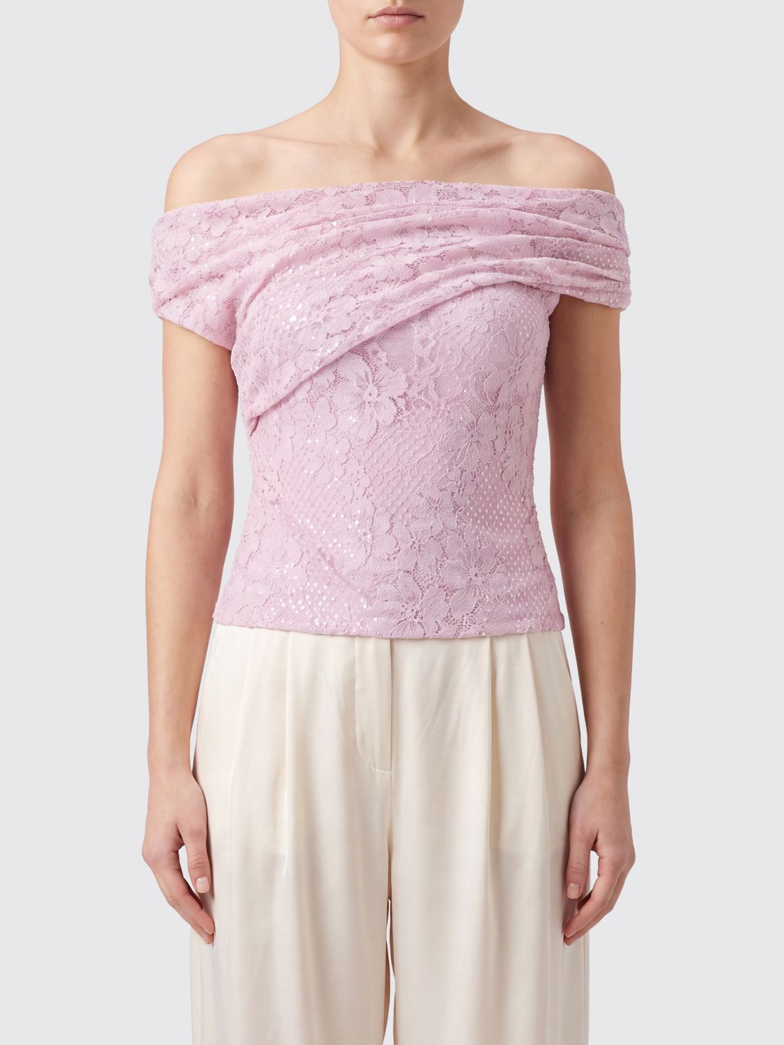 SELF-PORTRAIT Top Woman color Pink