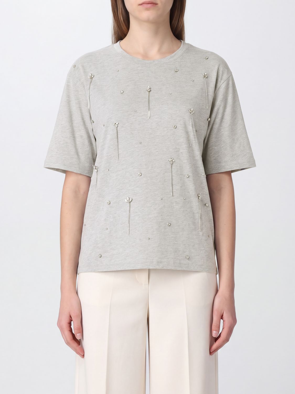 LIU JO Polo Donna colore Grigio