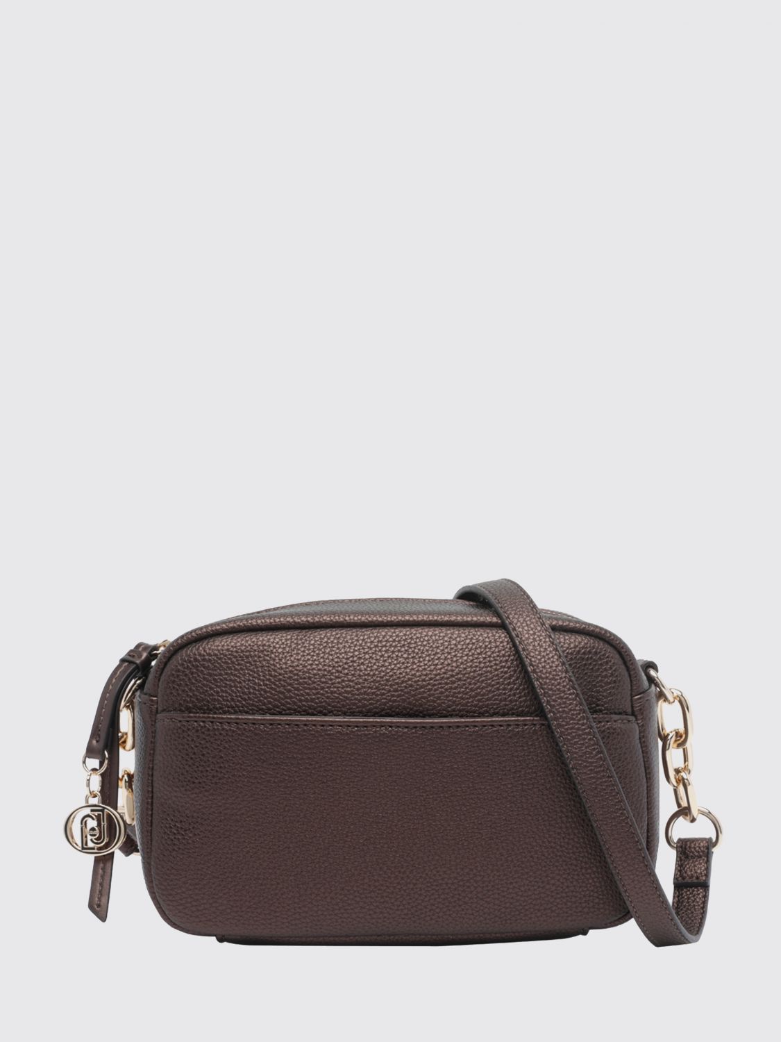 LIU JO Grained Faux Leather Mini Camera Bag with Strap