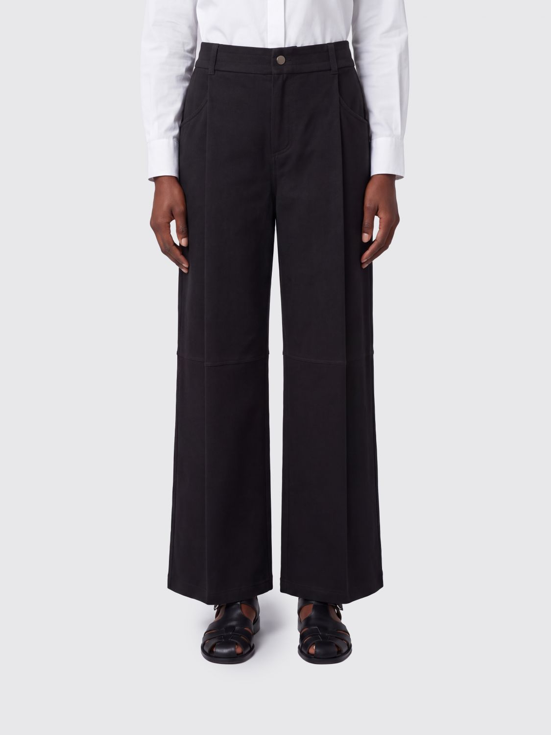 BRUNELLO CUCINELLI Pants Woman color Black